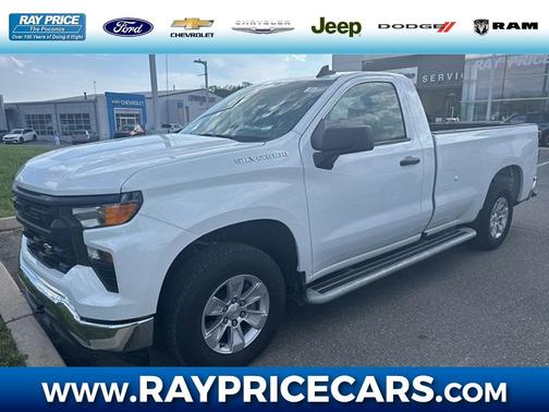 Summit White 2025 Chevrolet Silverado 1500 WT