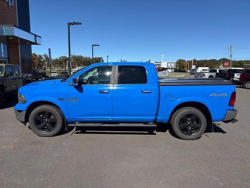 Blue 2018 RAM 1500 Big Horn