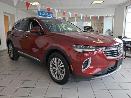 Cinnabar Metallic 2022 Buick Envision Preferred