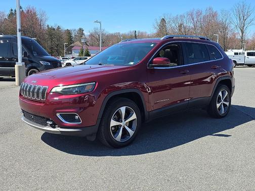 Velvet Red Pearlcoat 2021 Jeep Cherokee Limited