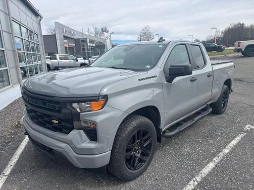 Slate Gray Metallic 2024 Chevrolet Silverado 1500 Custom