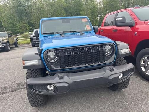 Hydro Blue Pearl 2024 Jeep Wrangler Sport