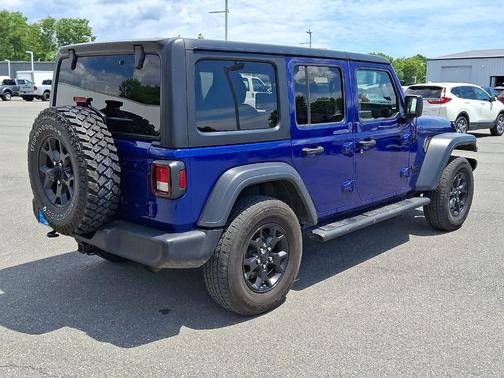 Ocean Blue Clearcoat Metallic 2020 Jeep Wrangler Unlimited Sport