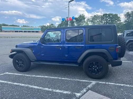 Ocean Blue Metallic 2020 Jeep Wrangler Unlimited Sport