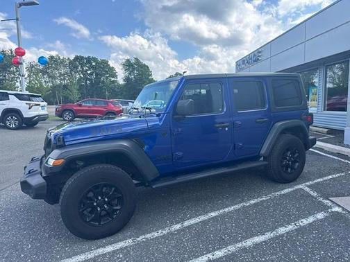 Ocean Blue Metallic 2020 Jeep Wrangler Unlimited Sport