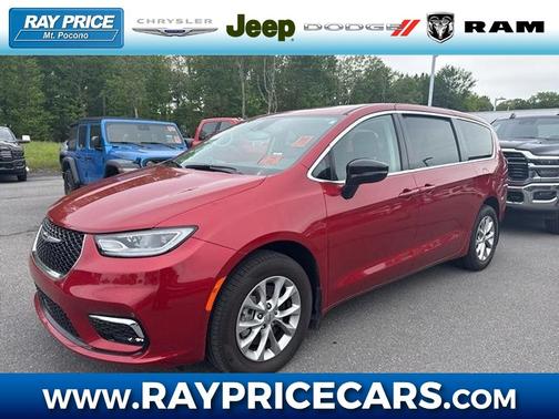 Red 2024 Chrysler Pacifica Touring-L
