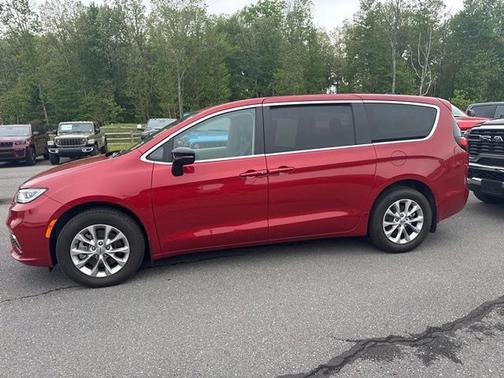 Red 2024 Chrysler Pacifica Touring-L