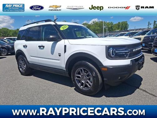Oxford White Clearcoat 2025 Ford Bronco Sport Big Bend