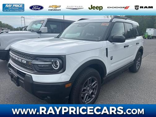 Oxford White 2025 Ford Bronco Sport Big Bend