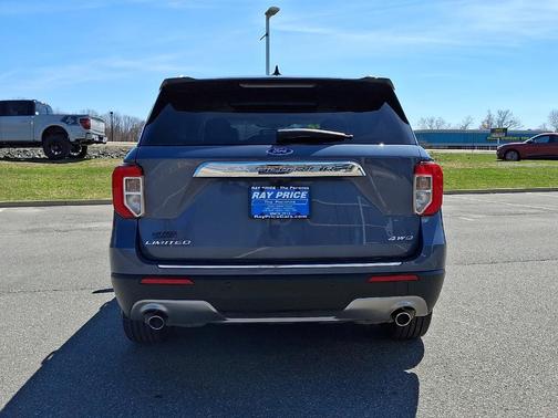 Infinite Blue Metallic Tinted Clearcoat 2021 Ford Explorer Limited