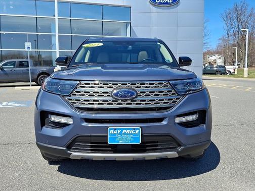 Infinite Blue Metallic Tinted Clearcoat 2021 Ford Explorer Limited