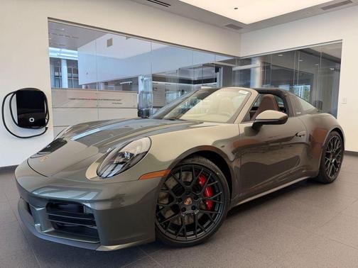 Green Metallic 2026 Porsche 911 Targa 4S