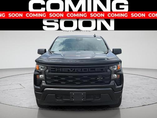 Black 2023 Chevrolet Silverado 1500 Custom