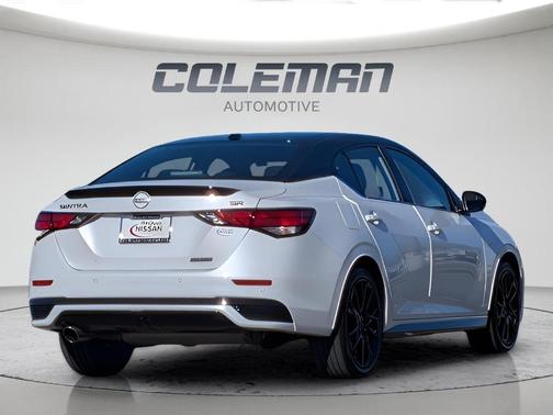 White 2025 Nissan Sentra SR