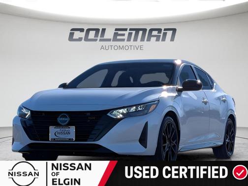 White 2025 Nissan Sentra SR