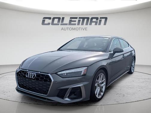Chronos Gray Metallic 2024 Audi A5 Sportback S line Premium Plus