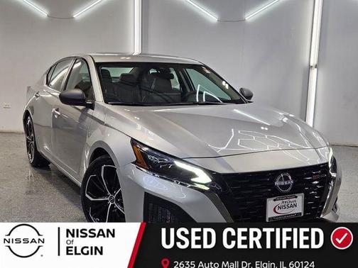 Brilliant Silver Metallic 2025 Nissan Altima SR