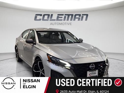 Brilliant Silver Metallic 2025 Nissan Altima SR