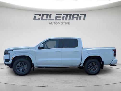 Glacier White 2025 Nissan Frontier SV