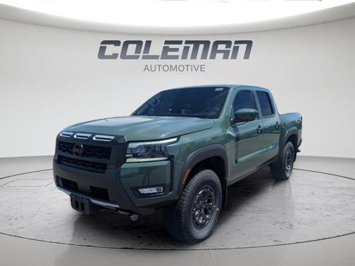 Green 2026 Nissan Frontier PRO-4X