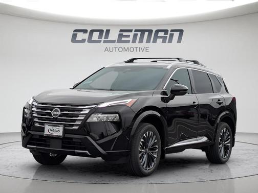 Black 2026 Nissan Rogue Platinum