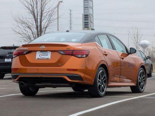 Orange 2025 Nissan Sentra SR