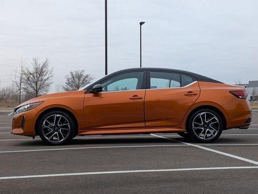 Orange 2025 Nissan Sentra SR