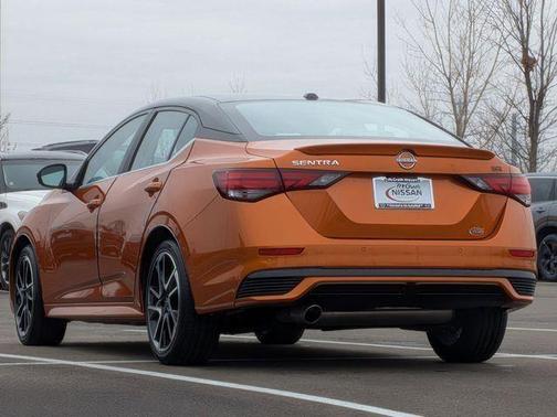 Orange 2025 Nissan Sentra SR