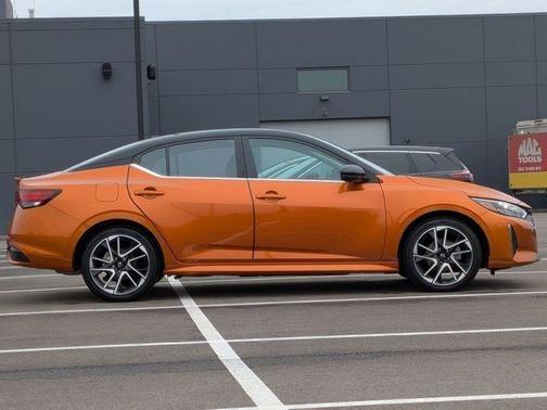 Orange 2025 Nissan Sentra SR
