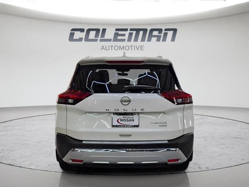 White 2023 Nissan Rogue Platinum