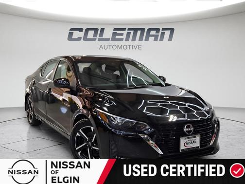 Black 2025 Nissan Sentra SV