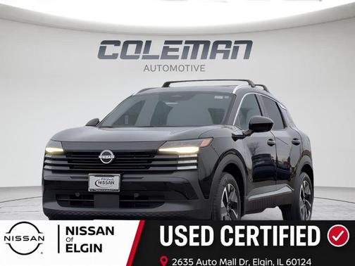 Super Black 2025 Nissan Kicks SV
