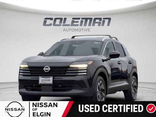 Super Black 2025 Nissan Kicks SV