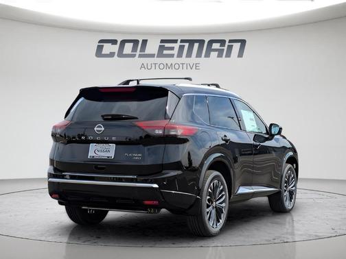 Black 2026 Nissan Rogue Platinum