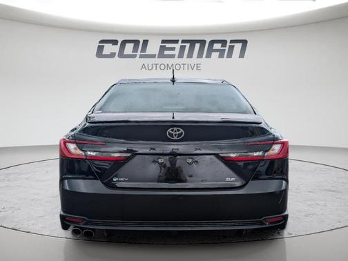 Midnight Black Metallic 2025 Toyota Camry SE