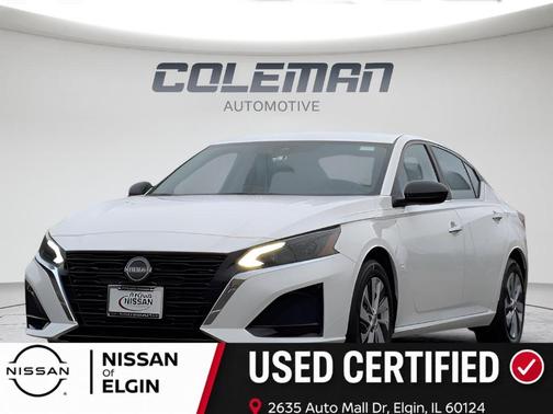 Glacier White 2025 Nissan Altima S