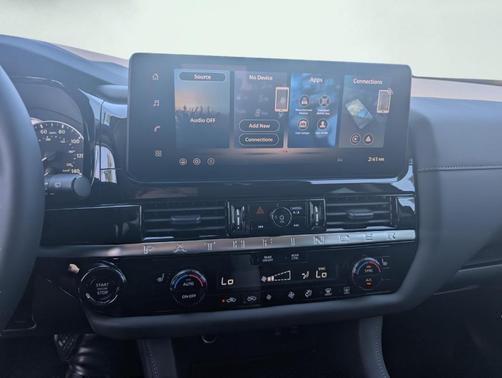 Black 2026 Nissan Pathfinder SV