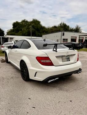 White 2012 Mercedes-Benz C-Class C63 AMG Coupe