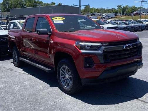 Radiant Red 2025 Chevrolet Colorado LT