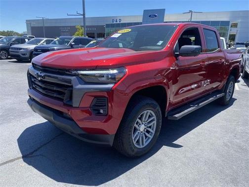 Radiant Red 2025 Chevrolet Colorado LT