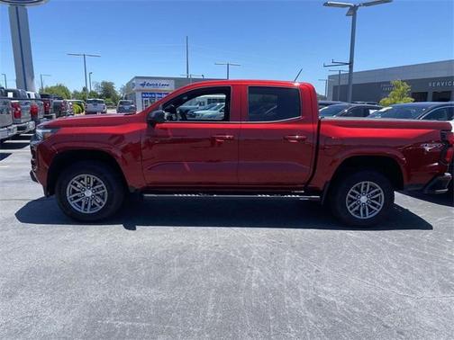 Radiant Red 2025 Chevrolet Colorado LT