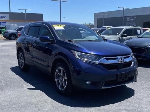 Obsidian Blue 2019 Honda CR-V EX