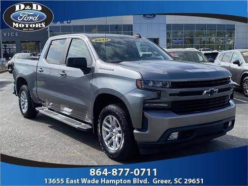 Satin Steel Metallic 2019 Chevrolet Silverado 1500 RST