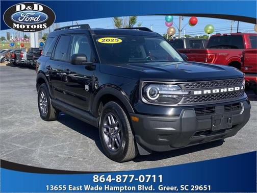 Shadow Black 2025 Ford Bronco Sport Big Bend
