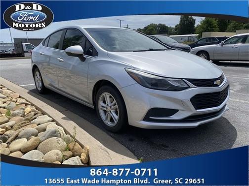 Silver Ice Metallic 2017 Chevrolet Cruze LT
