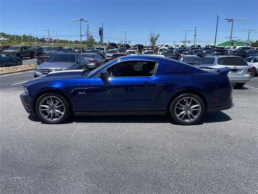 Kona Blue Metallic 2012 Ford Mustang GT Premium