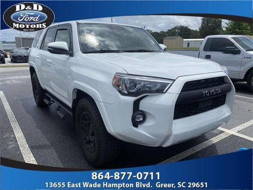 White 2022 Toyota 4Runner SR5 Premium