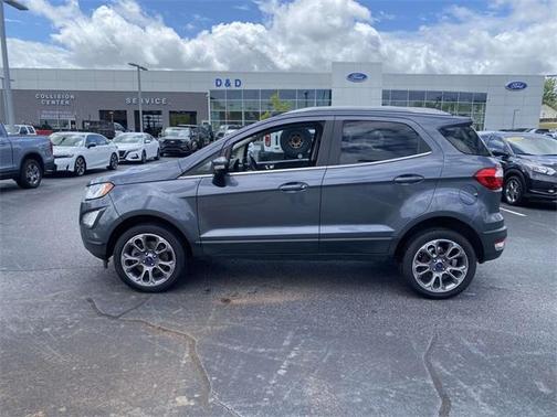 Smoke Metallic 2021 Ford EcoSport Titanium