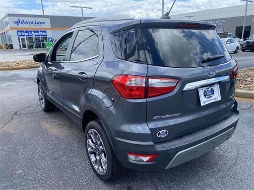 Smoke Metallic 2021 Ford EcoSport Titanium