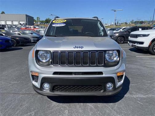 Glacier Metallic 2020 Jeep Renegade Latitude